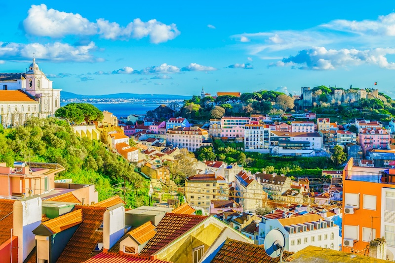 Lisbon travel guide city view Portugal